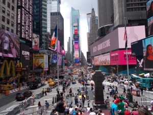 Times Square. Always busy. Always cool. 