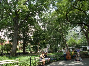Washington Square Park.