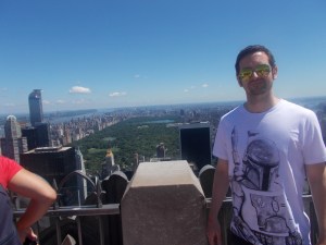 Top of the Rock. Proof I was actually there. 