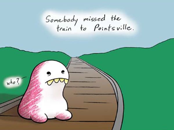 How to say you missed the point Pic 01 by Casey Carlisle