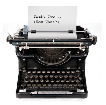 blank sheet in a typewriter